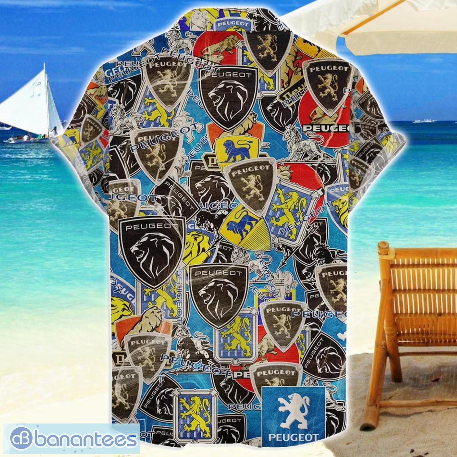 peugeot car aop hawaiian shirt summer gift for men and women 1 image Peugeot Car AOP Hawaiian Shirt Summer Gift For Men And Women Product Photo 2