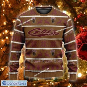 NEW Retailer Montana Grizzlies Knitted Christmas Sweater Gift For Adult Custom Name - NCAA2 Montana Grizzlies Ugly Christmas Sweater For Men And Women Photo 1