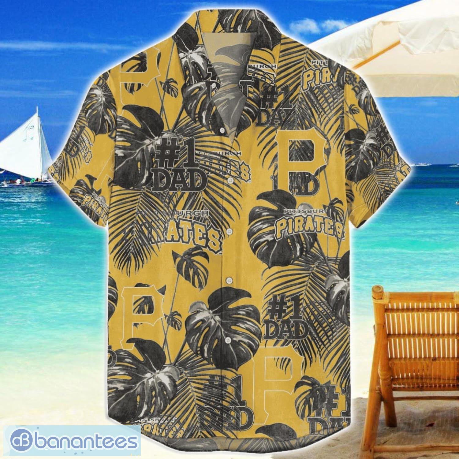 pittsburgh pirates dad hawaiian fathers day gift for dad grandpa mlb sports beach shirt image Pittsburgh Pirates Dad Hawaiian Father’s Day Gift For Dad Grandpa MLB Sports Beach Shirt Product Photo 1