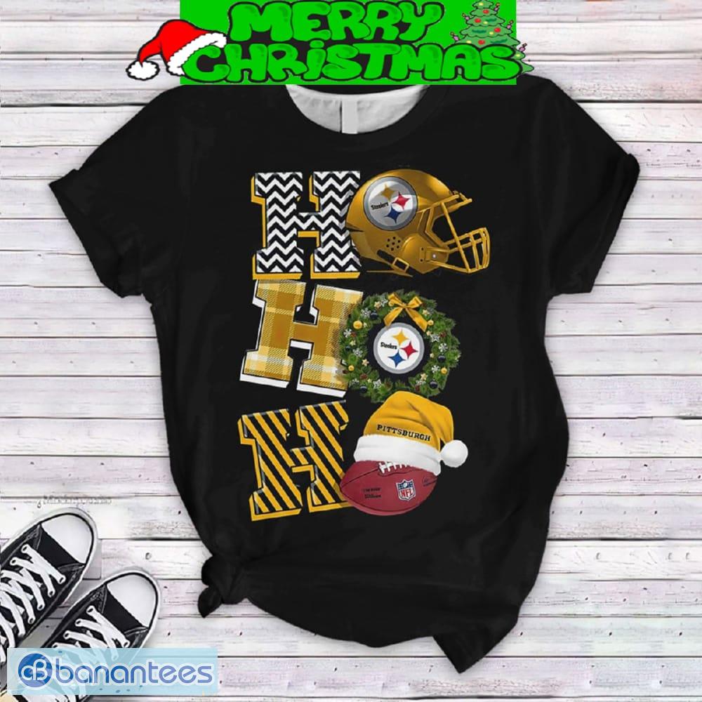 pittsburgh steelers blitzburgh ho ho ho nfl team christmas holidays fleece pajamas set men women for fans 1 image Pittsburgh Steelers Blitzburgh Ho Ho Ho NFL Team Christmas Holidays Fleece Pajamas Set Men Women For Fans - Pittsburgh Steelers Blitzburgh Ho Ho Ho NFL Team Christmas Holidays Fleece Pajamas Set-2