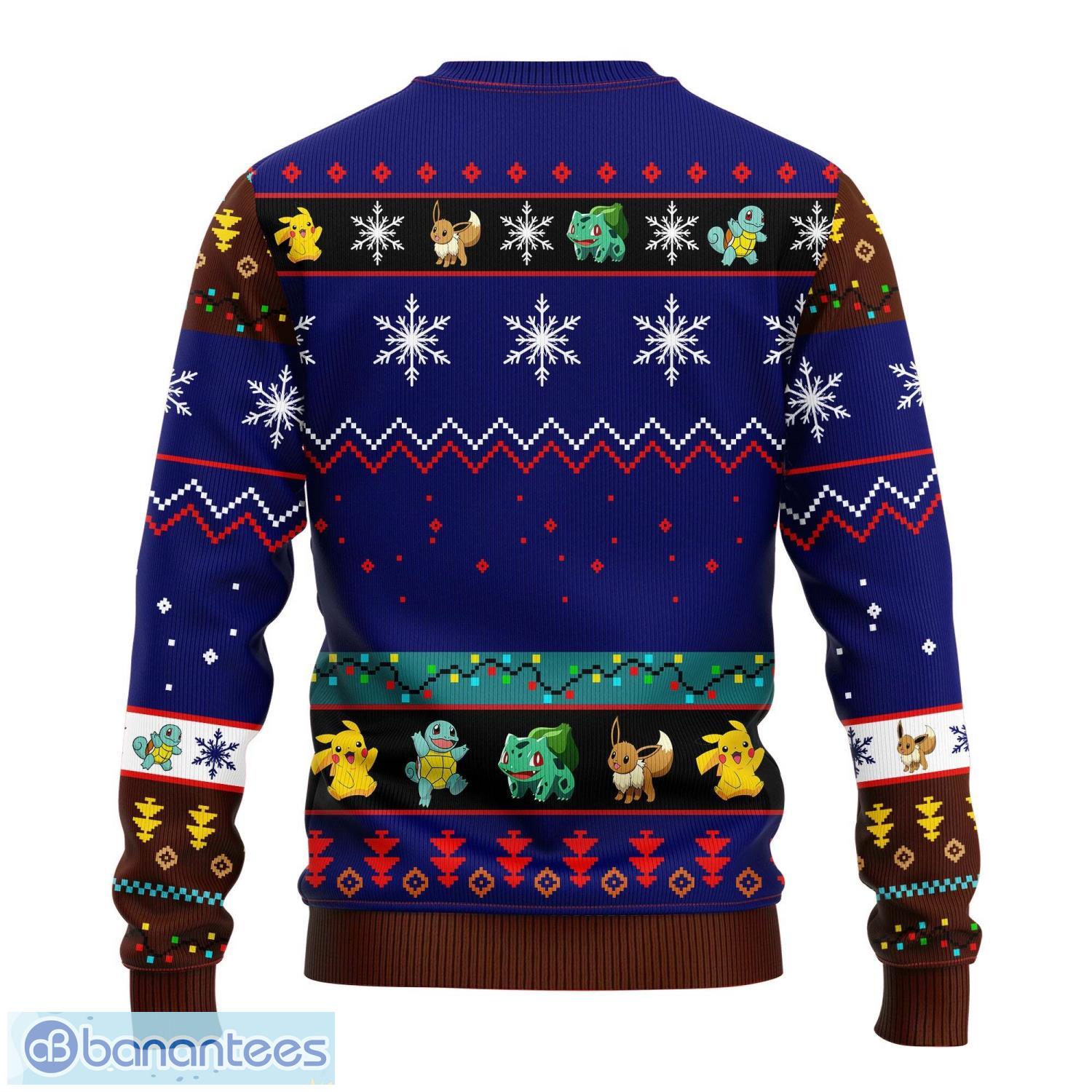pokemon cute noel mc ugly christmas sweater blue 1 amazing gift idea for pokemon lovers 1 image Pokemon Cute Noel Mc Ugly Christmas Sweater Blue 1 Amazing Gift Idea For Pokemon Lovers Product Photo 2