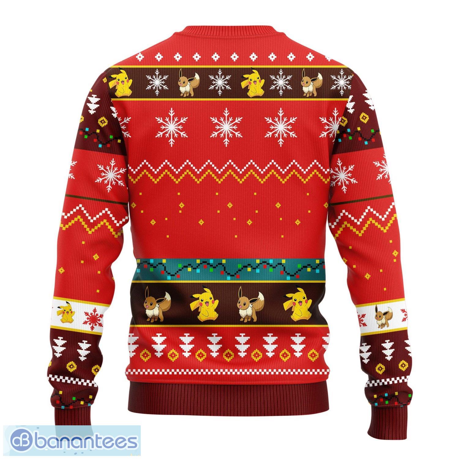 pokemon cute noel mc ugly christmas sweater red 1 amazing gift idea for pokemon lovers 1 image Pokemon Cute Noel Mc Ugly Christmas Sweater Red 1 Amazing Gift Idea For Pokemon Lovers Product Photo 2