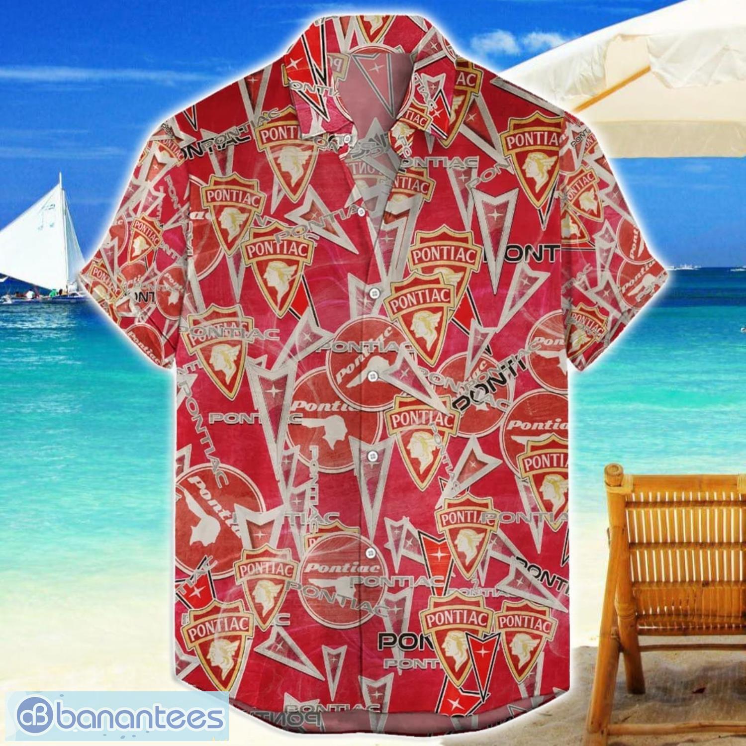 pontiac car aop hawaiian shirt summer gift for men and women image Pontiac Car AOP Hawaiian Shirt Summer Gift For Men And Women Product Photo 1