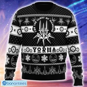 Game of Yorha Nier Automata Ugly Christmas 3D Sweater Trending Holidays For Men Women Fans - Game of Yorha Nier Automata Ugly Christmas Sweater_1