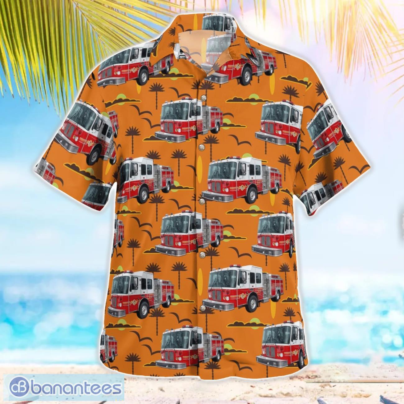 prescott fire department prescott arizona beach shirt for team 2 image Prescott Fire Department Prescott, Arizona Beach Shirt For Team Product Photo 3
