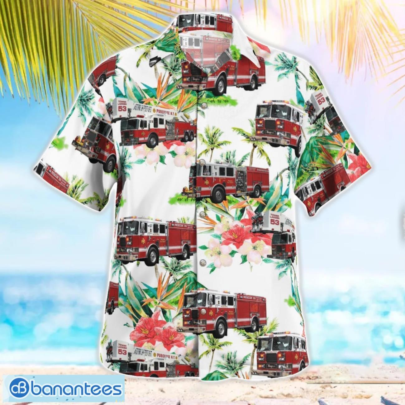 purchase new york purchase fire department summer hawaiian shirt for men women 1 image Purchase, New York, Purchase Fire Department Summer Hawaiian Shirt For Men Women Product Photo 2