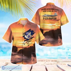 Virginia Air National Guard 192nd Wing (192 WG) Beach Shirt For Team Product Photo 1