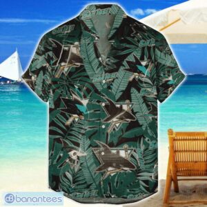 San Jose Sharks 3D Hawaiian Shirt Retro Logo Revolution NHL New Design Summer Gift For Men Women Product Photo 1