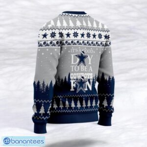 Dallas Cowboys Zack Martin #70 Super Bowl LVII 2023 It's A Good Day To Be A Cowboys Fan Sport Player 3D Ugly Christmas Sweater Product Photo 3