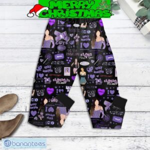 Olivia Rodrigo I’m So Tired Of Bein’ The Girl That I Am Fleece Pajamas Set Full Print Christmas For Women - Olivia Rodrigo I’m So Tired Of Bein’ The Girl That I Am Fleece Pajamas Set-4