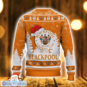 Blackpool F.C Ugly Christmas Sweater Holiday Gift Ideas For Men And Women Product Photo 3