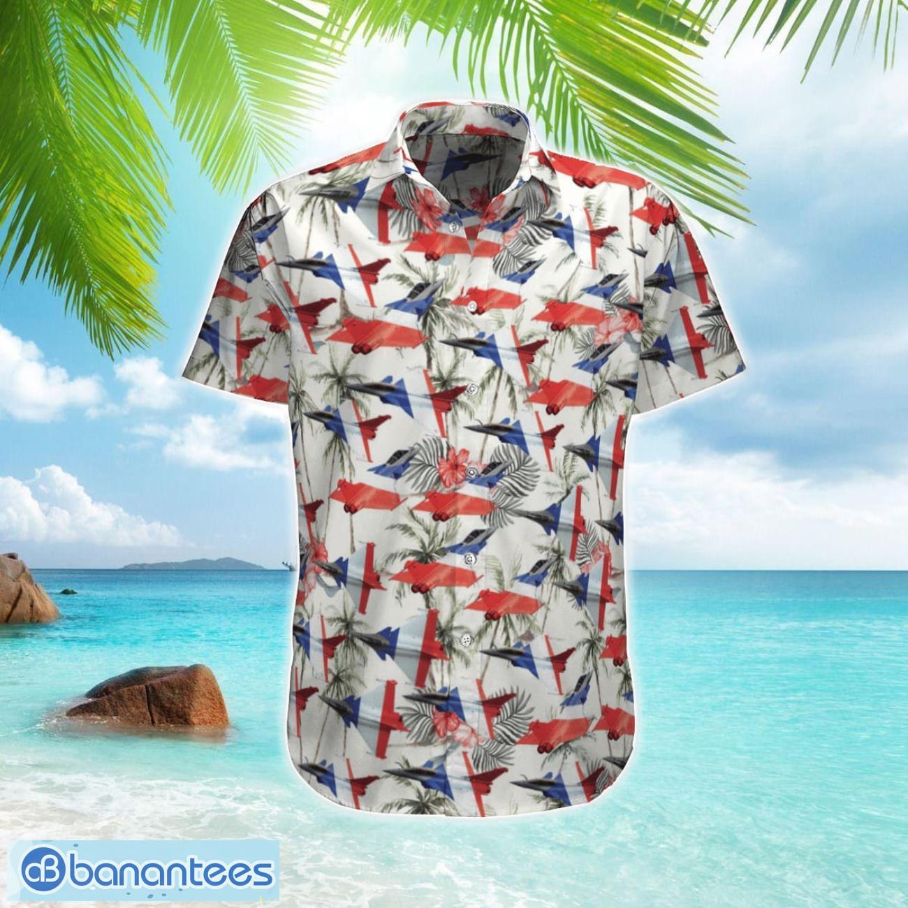 rafale solo display hawaiian shirt beach shirt summer holiday gift image Rafale Solo Display Hawaiian Shirt Beach Shirt Summer Holiday Gift Product Photo 1