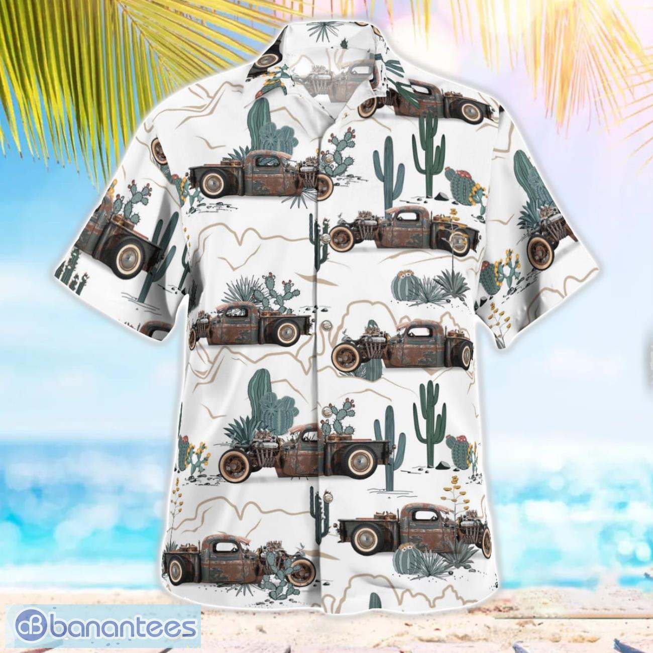 Rat Rod Truck Hawaiian Shirt Beach Shirt For Men And Women Rat Rod Truck Hawaiian Shirt Beach Shirt For Men And Women Product Photo 3