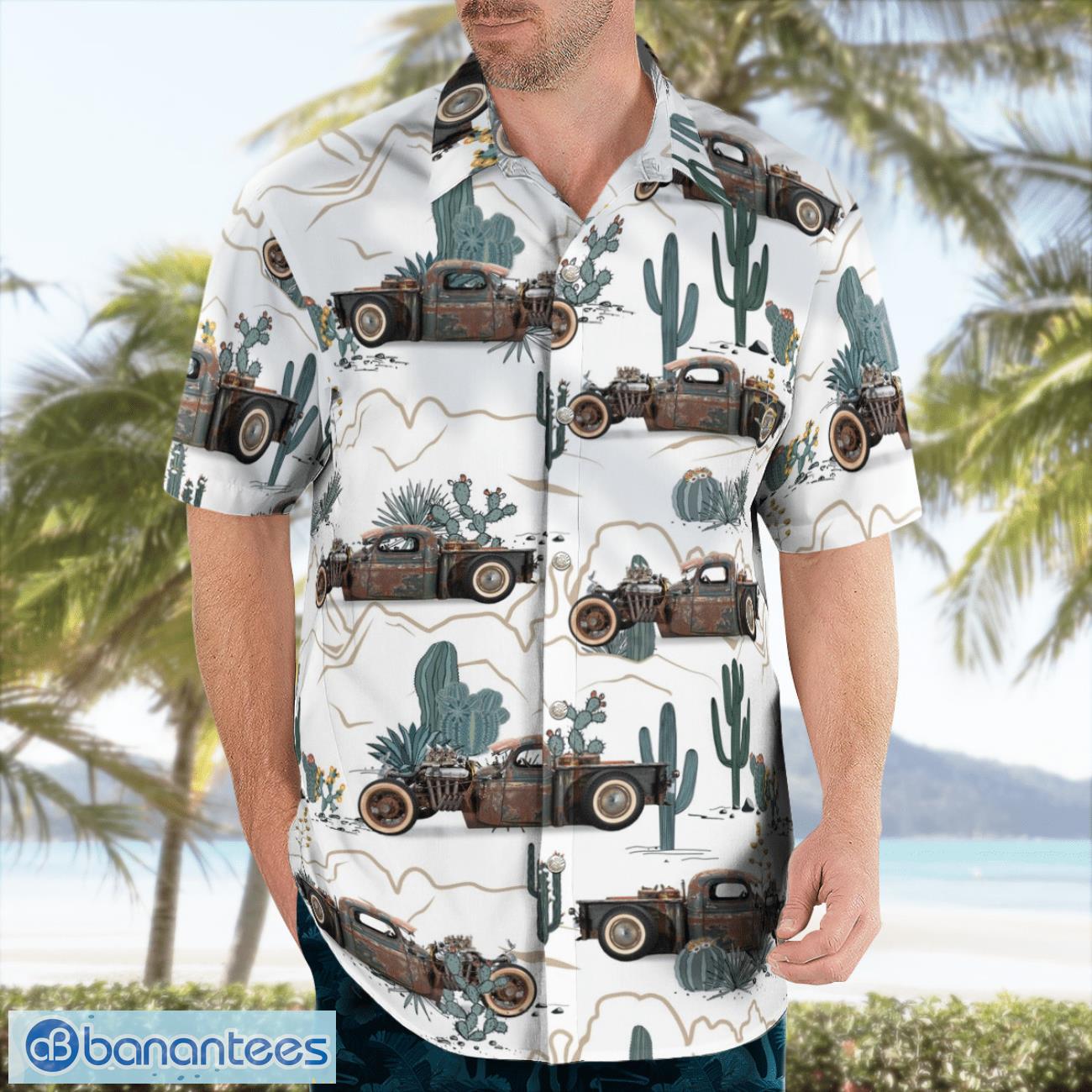 Rat Rod Truck Hawaiian Shirt Beach Shirt For Men And Women Rat Rod Truck Hawaiian Shirt Beach Shirt For Men And Women Product Photo 4