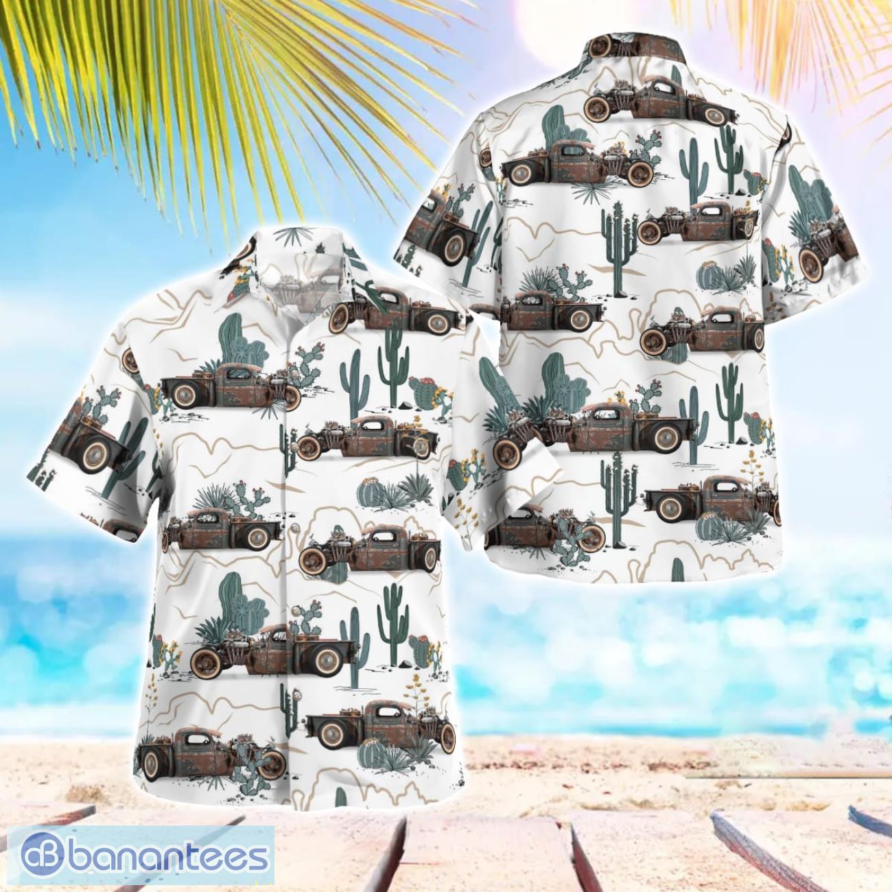 rat rod truck hawaiian shirt beach shirt for men and women image Rat Rod Truck Hawaiian Shirt Beach Shirt For Men And Women Product Photo 1