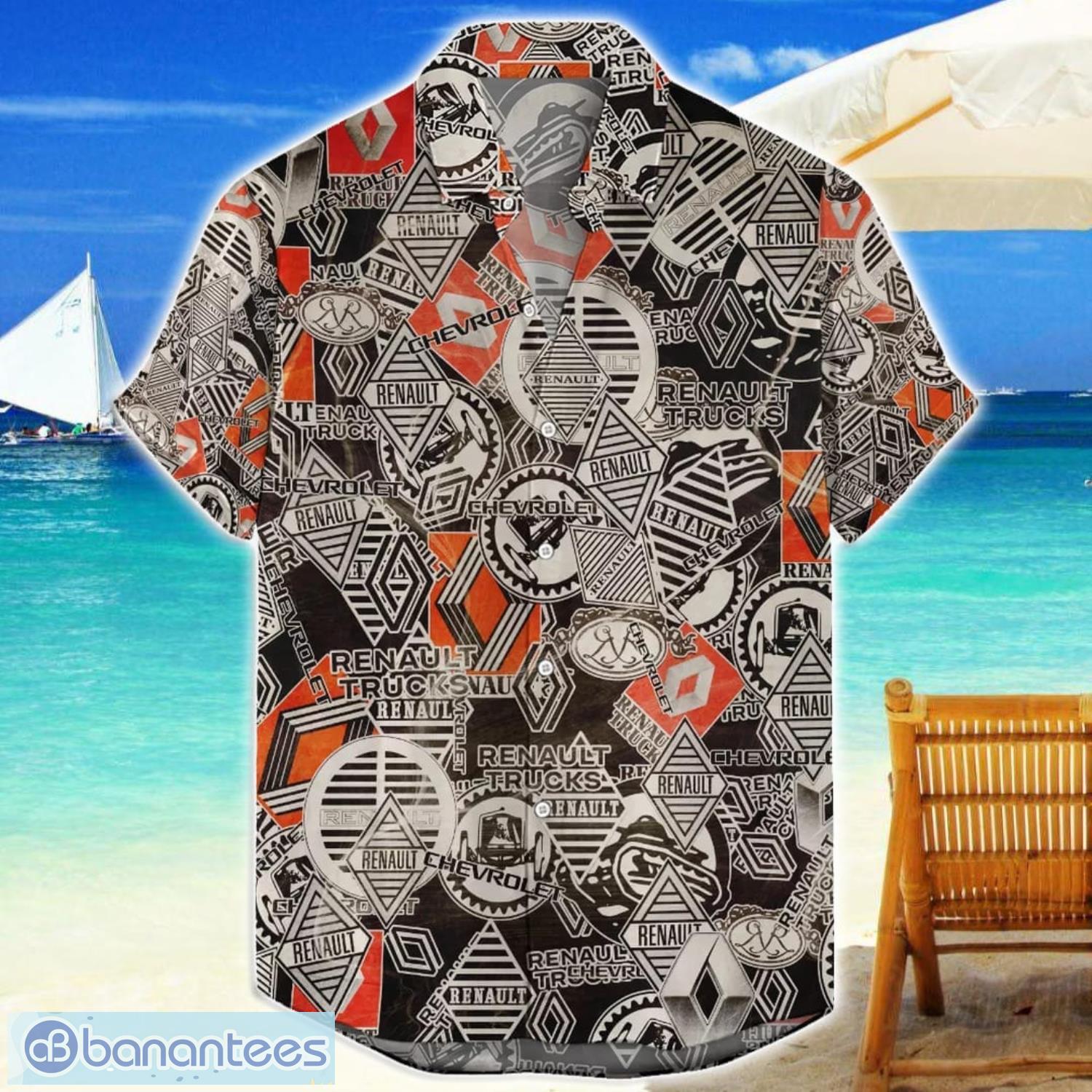 renault trucks aop truck logo hawaiian shirt summer gift for men and women image Renault Trucks AOP Truck Logo Hawaiian Shirt Summer Gift For Men And Women Product Photo 1
