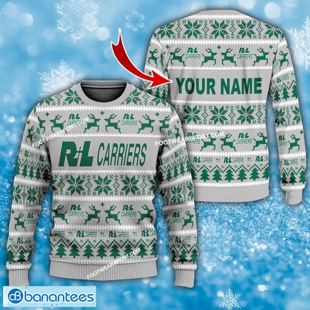 rl carriers ugly christmas sweater gift holidays personalized image R+L Carriers Ugly Christmas Sweater Gift Holidays Personalized - R+L Carriers Ugly Christmas Sweater Gift Holidays Personalized