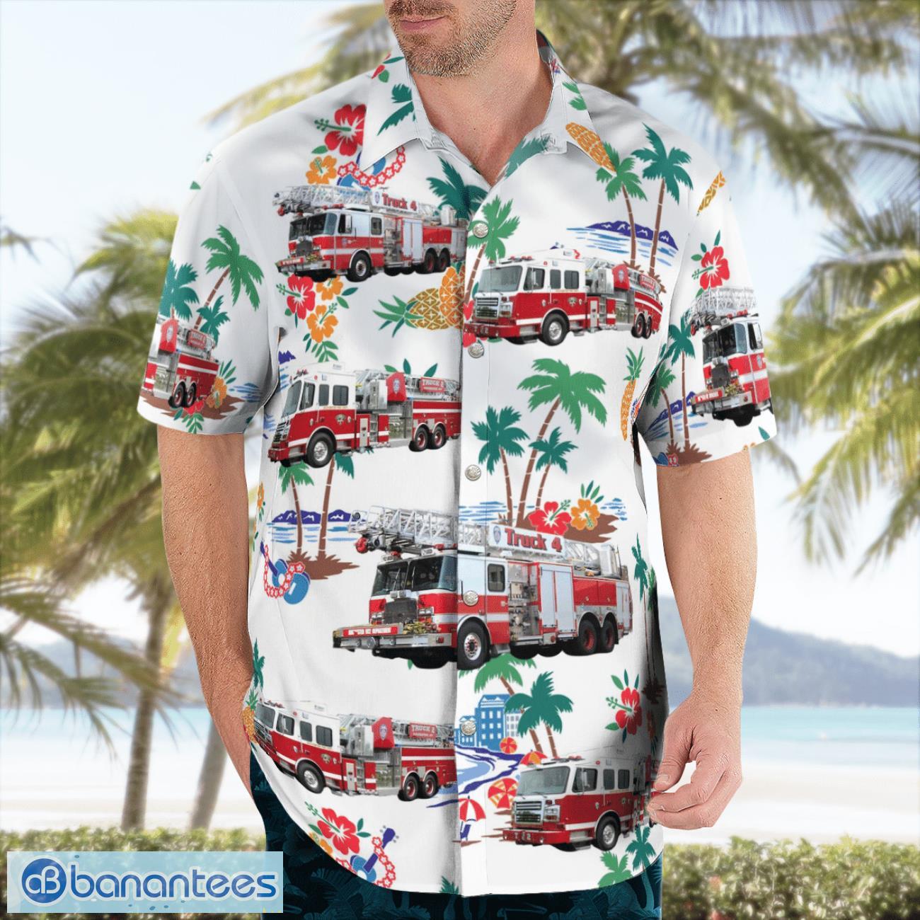rochester new york rochester fire department hawaiian shirt beach shirt for men and women 2 image Rochester, New York, Rochester Fire Department Hawaiian Shirt Beach Shirt For Men And Women Product Photo 3