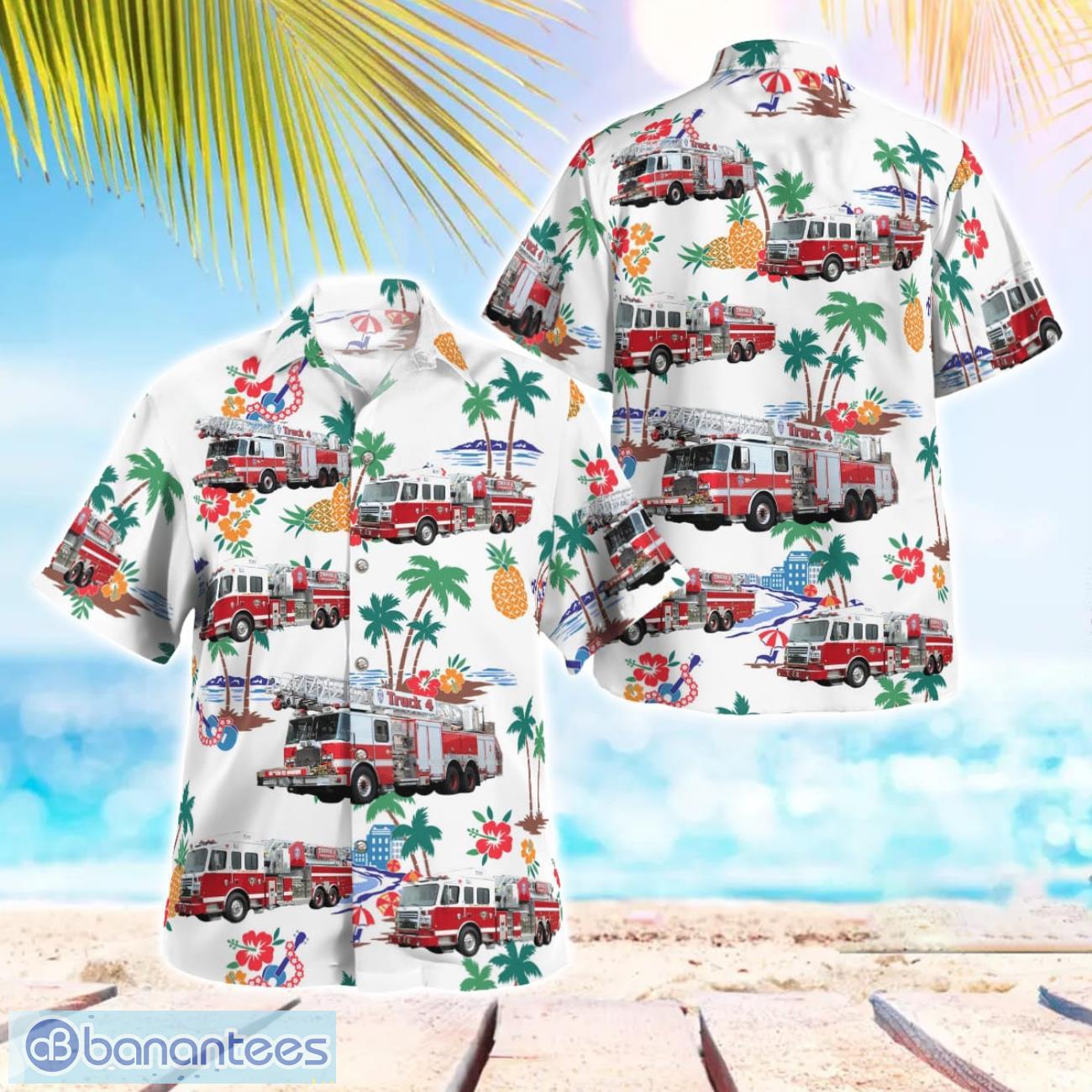 rochester new york rochester fire department hawaiian shirt beach shirt for men and women image Rochester, New York, Rochester Fire Department Hawaiian Shirt Beach Shirt For Men And Women Product Photo 1