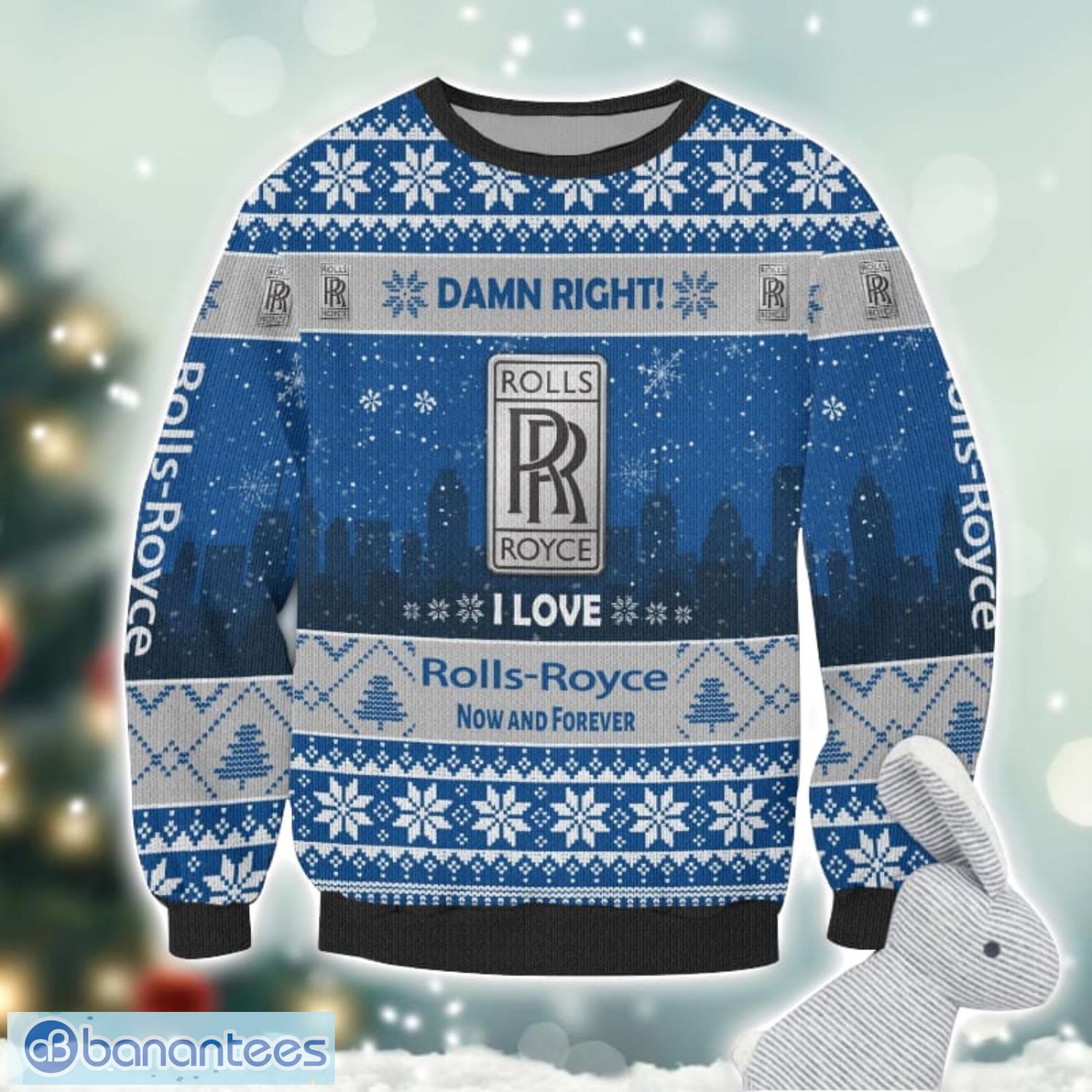 rolls royce damn right i lover rolls royce now and forever 3d ugly christmas sweater christmas gift 1 image Rolls Royce Damn Right I Lover Rolls Royce Now And Forever 3D Ugly Christmas Sweater Christmas Gift Product Photo 2