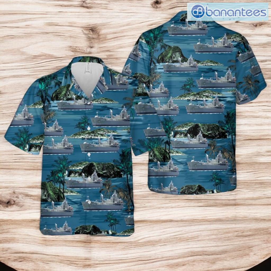 royal australian navy hmas sirius hawaiian shirt image Royal Australian Navy HMAS Sirius Hawaiian Shirt Product Photo 1