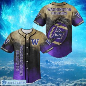 NACC Washington Huskies Logo Design For Fans Baseball 3D Shirt Jersey Shirt Product Photo 1
