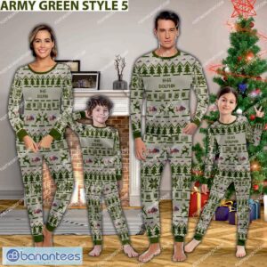 US Coast Guard H-65 Dolphin H65 USCG Ugly Christmas Aircraft Pajamas Set Family Army Gift - US Coast Guard H-65 Dolphin H65 USCG Aircraft Pajamas Set Family Photo Zarmy