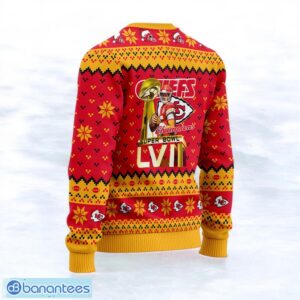 Kansas City Chiefs Patrick Mahomes Super Bowl LVII Champions 2023 Sport Player 3D Ugly Christmas Sweater Product Photo 3