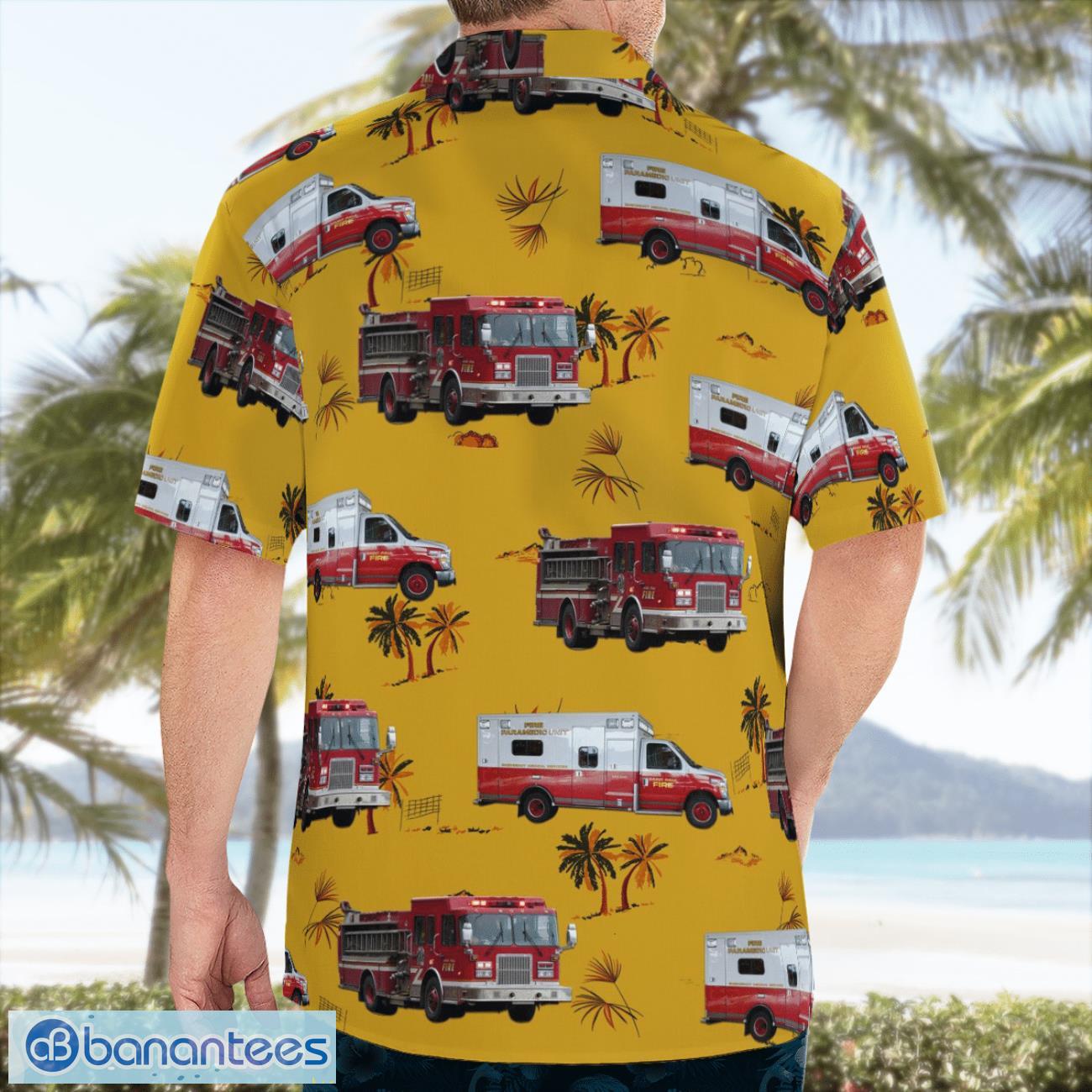 Saint Paul Fire Department Saint Paul, Minnesota Beach Shirt For Team Saint Paul Fire Department Saint Paul, Minnesota Beach Shirt For Team Product Photo 2