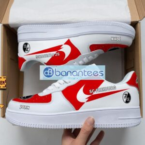 SC Freiburg II Air Force Shoes Custom Name Gift For Fans AF1 Sneakers Product Photo 1