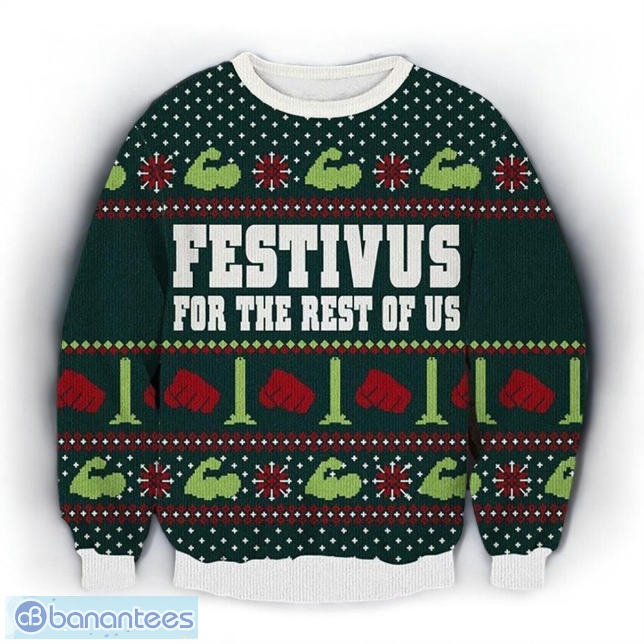 seinfeld ugly christmas sweater men women christmas gift image Seinfeld Ugly Christmas Sweater Men Women Christmas Gift Product Photo 1