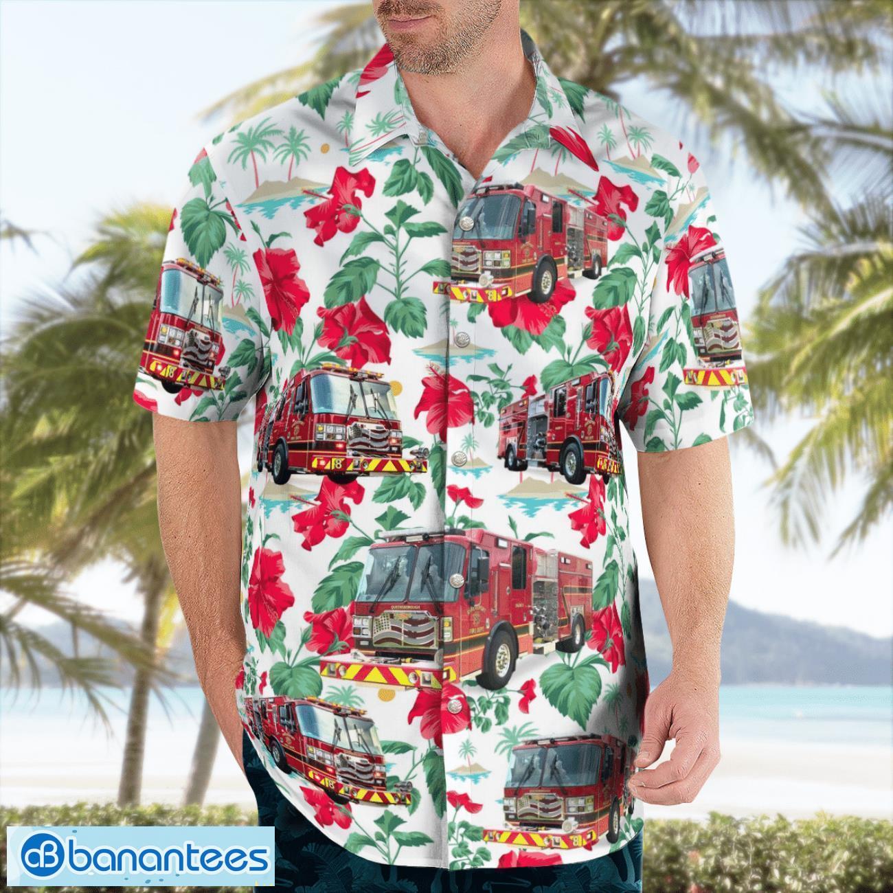 Shreveport Fire Department, Louisiana 3D Hawaiian Shirt Shreveport Fire Department, Louisiana 3D Hawaiian Shirt Product Photo 4