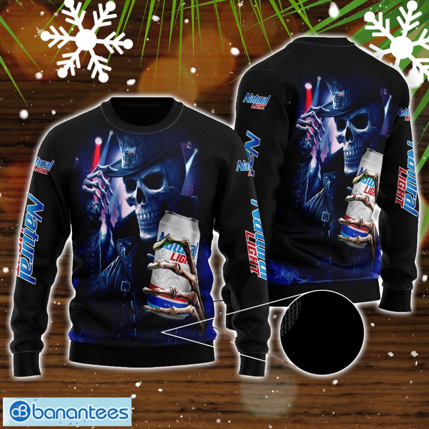 skull natural light all over print 3d sweater for men and women image Skull Natural Light All Over Print 3D Sweater For Men And Women Product Photo 1