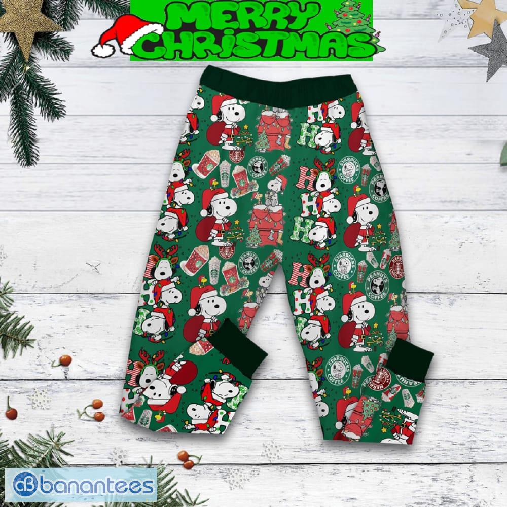 snoopy charlie brown starbucks mery christmas fleece pajamas set for christmas 1 image Snoopy Charlie Brown Starbucks Mery Christmas Fleece Pajamas Set For Christmas - Snoopy Charlie Brown Starbucks Mery Christmas Fleece Pajamas Set-2