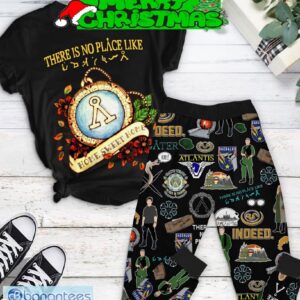 Stargate There Is No Place Like Home Sweet Home Fleece Pajamas Set Men Women For Fans - Stargate There Is No Place Like Home Sweet Home Fleece Pajamas Set-1