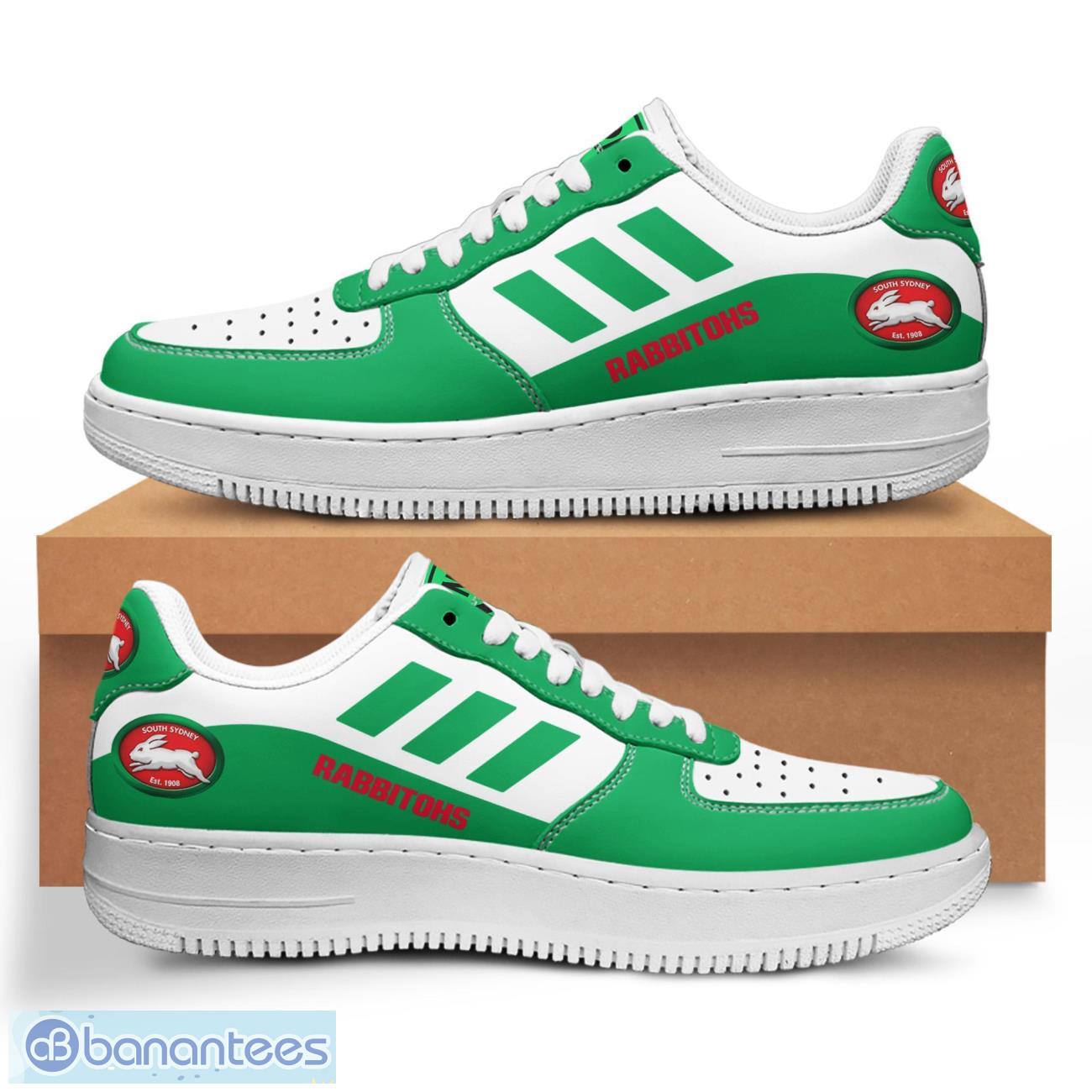 striped style south sydney rabbitohs new designs air force sneakers shoes image Striped Style South Sydney Rabbitohs New Designs Air Force Sneakers shoes Product Photo 1
