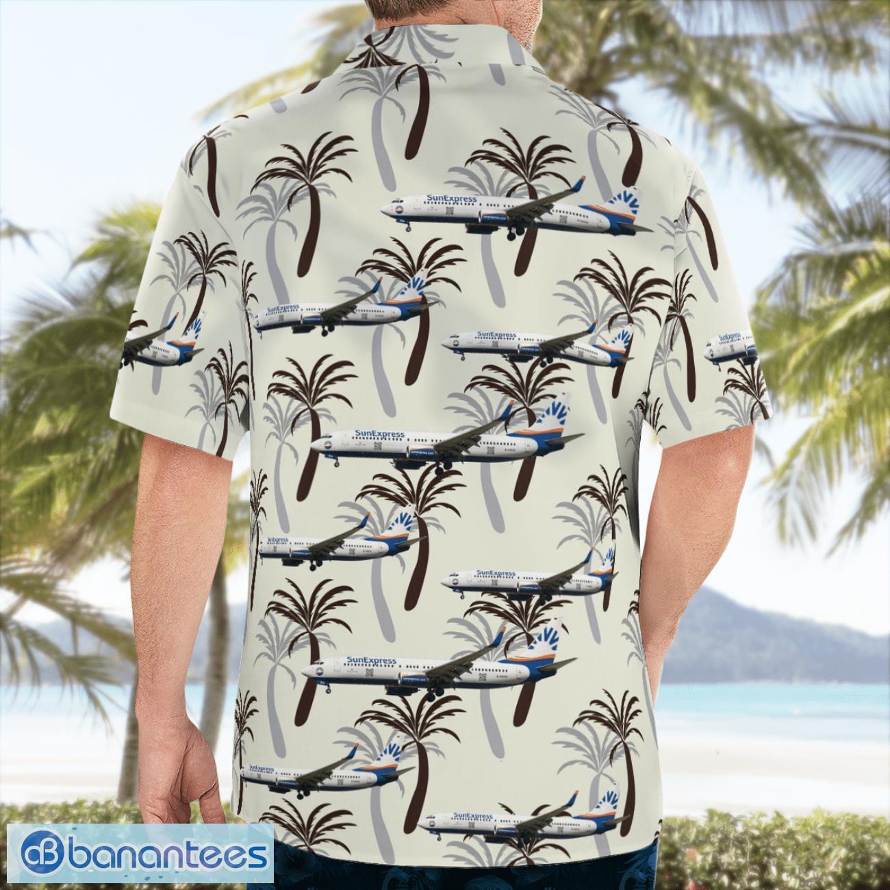 sunexpress deutschland boeing 737 800 hawaiian shirt 1 image SunExpress Deutschland Boeing 737-800 Hawaiian Shirt Product Photo 2