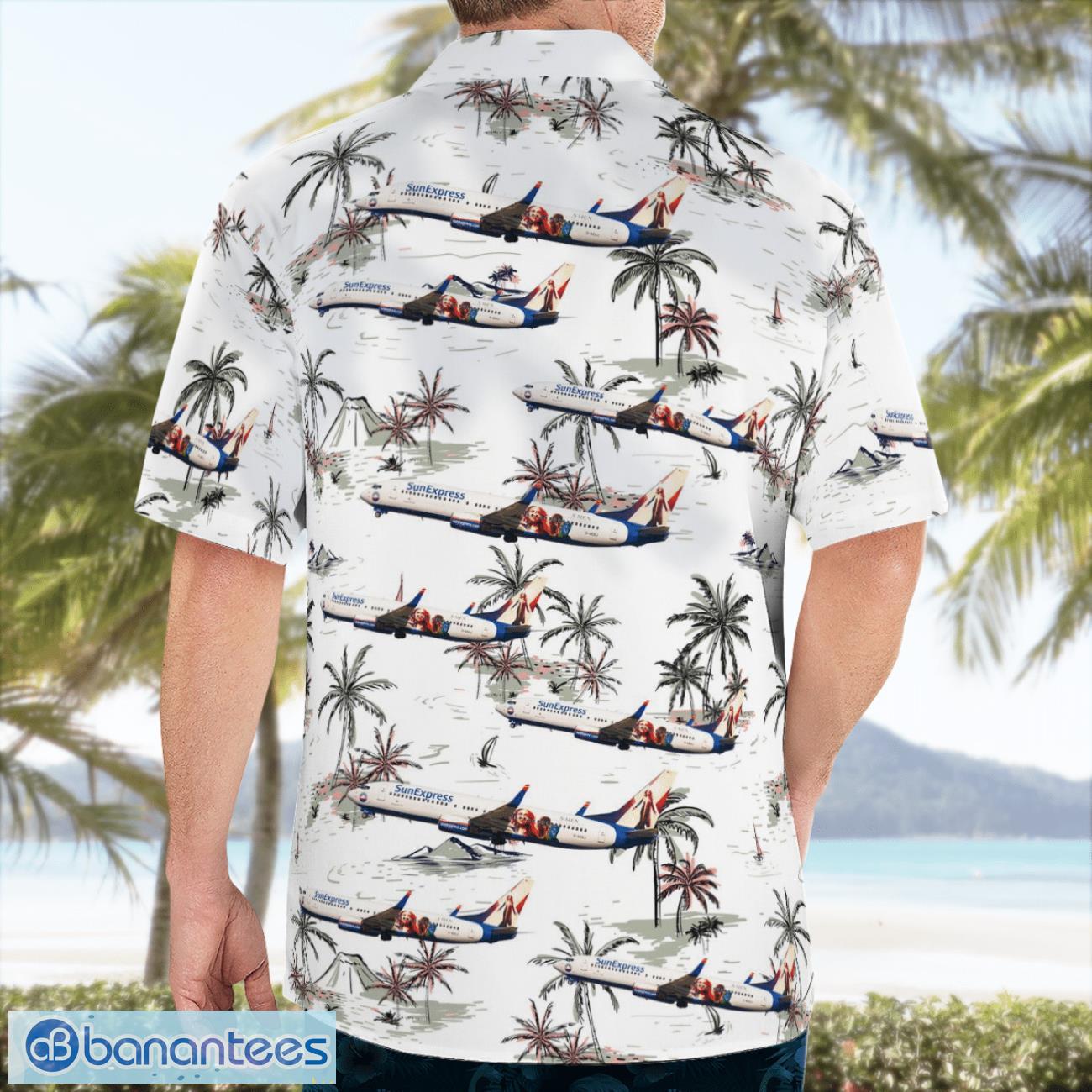 sunexpress deutschland boeing 737 86n hawaiian shirt 1 image SunExpress Deutschland Boeing 737-86N Hawaiian Shirt Product Photo 2