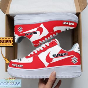 Suzuki Air Force Shoes Custom Name Gift For Fans AF1 Sneakers Product Photo 1