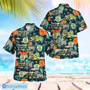 Glenmoore, Chester County, Pennsylvania, Glen Moore Fire Company Hawaiian Shirt Product Photo 1