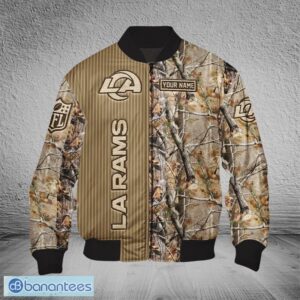 Los Angeles Rams 3D Hoodie, Bomber, 3D T Shirt Veteran All OVer Print For Fans Custom Name - Los Angeles Rams All OVer Print 3D Hoodie_7