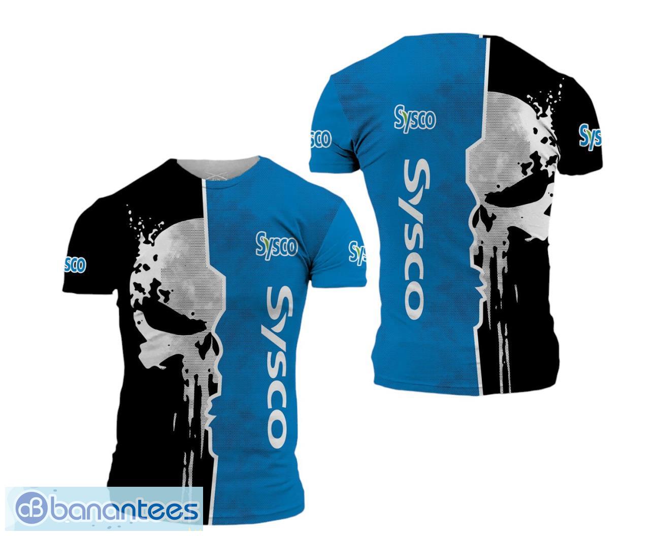 sysco logo 3d t shirt for fans image Sysco Logo 3D T-Shirt For Fans Product Photo 1