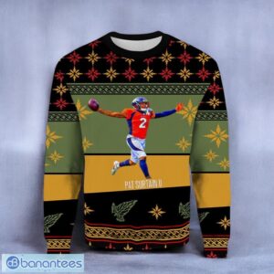 Pat surtain II Denver Broncos 3D Ugly Christmas Sweater All Printed Christmas Gift For Men Women Product Photo 1