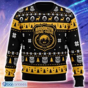 B99 Brooklyn Nine-Nine Ugly Christmas Sweater Trending Holidays For Men Women Fans - B99 Brooklyn Nine-Nine Ugly Christmas Sweater_1