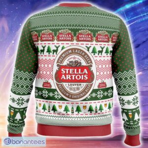 Stella Artois Ugly Christmas Sweater Trending Holidays For Men Women Fans - Stella Artois Ugly Christmas Sweater_2
