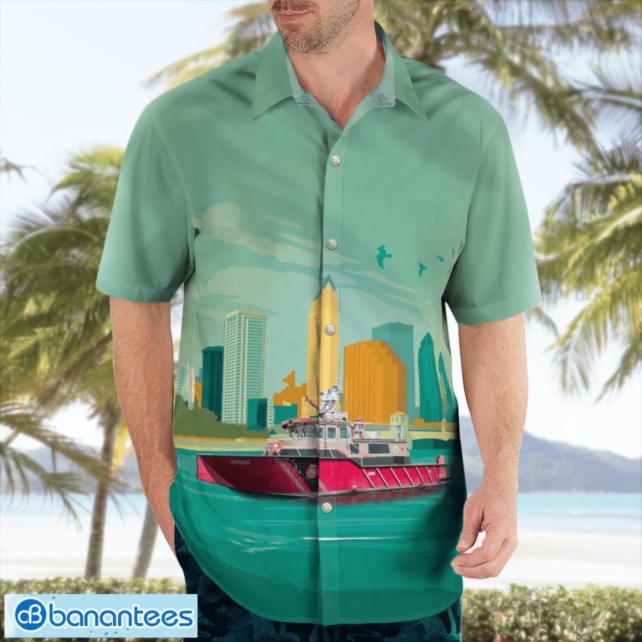 tampa-florida-tampa-fire-rescue-department-fireboat-1-patriot-3d-hawaiian-shirt-gift-for-summer-3.jpg Tampa, Florida, Tampa Fire Rescue Department Fireboat 1 Patriot 3D Hawaiian Shirt Gift For Summer Product Photo 4