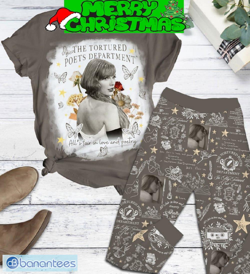 taylor swift the tortured poets department album fleece pajamas set full print christmas for women image Taylor Swift The Tortured Poets Department Album Fleece Pajamas Set Full Print Christmas For Women - Taylor Swift The Tortured Poets Department Album Fleece Pajamas Set-1