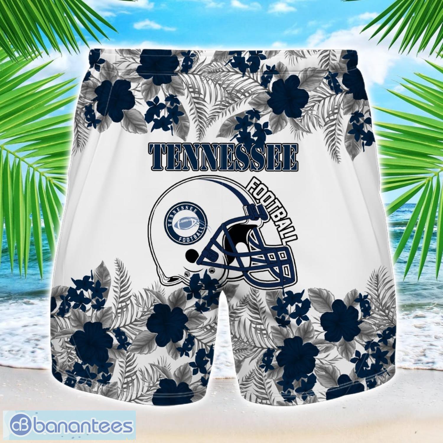 tennessee team hawaiian and shorts all printed beach set for fans custom name 1 image Tennessee Team Hawaiian And Shorts All Printed Beach Set For Fans Custom Name Product Photo 2