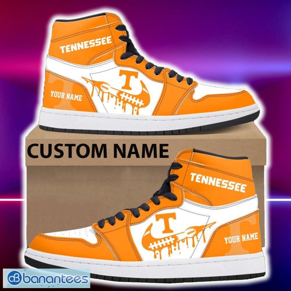 tennessee volunteers air jordan hightop shoes new custom name for fans gift sneaker image Tennessee Volunteers Air Jordan Hightop Shoes New Custom Name For Fans Gift Sneaker - Tennessee Volunteers Air Jordan Hightop Shoes Photo 4