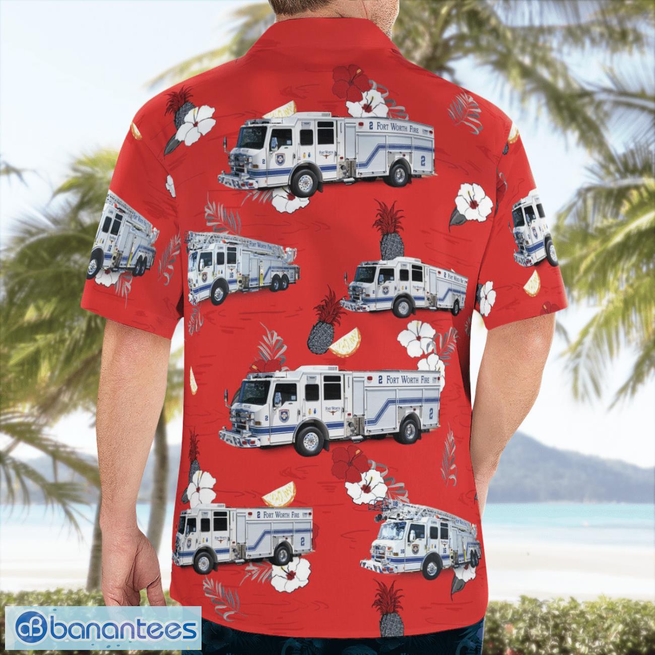 texas fort worth fire department hawaiian shirt beach shirt for men and women 1 image Texas Fort Worth Fire Department Hawaiian Shirt Beach Shirt For Men And Women Product Photo 2